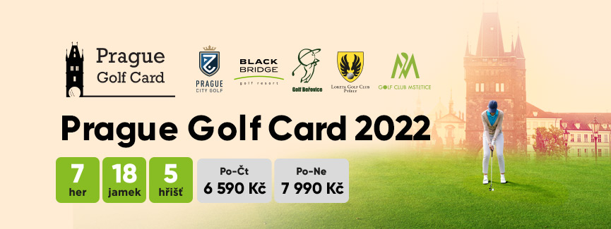 Prague Golf Card 2022 (Mo-Thu)
